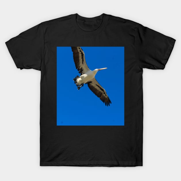 The Pelican Flies! T-Shirt by Mickangelhere1